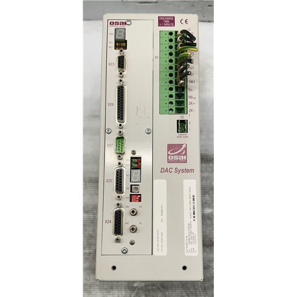 Osai #93301453 / DSV-60-VC-EC-0070 DAC System Drive