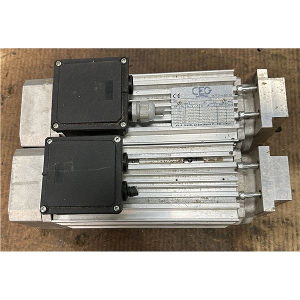 (2) CEG #48EM/L-2 3-Phase Motors