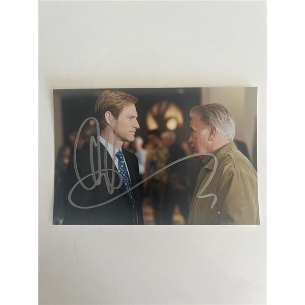 West Wing Aaron Eckhart signed photo