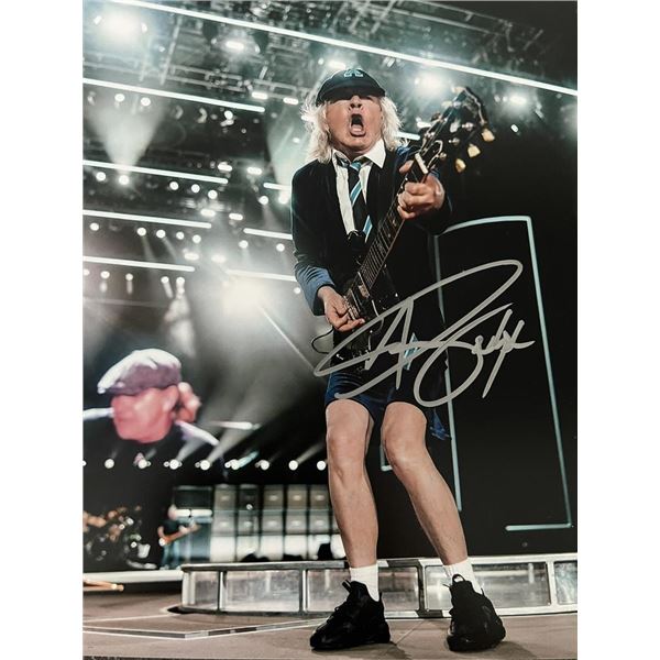 AC/DC Angus Young signed photo