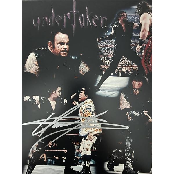 The Undertaker signed photo