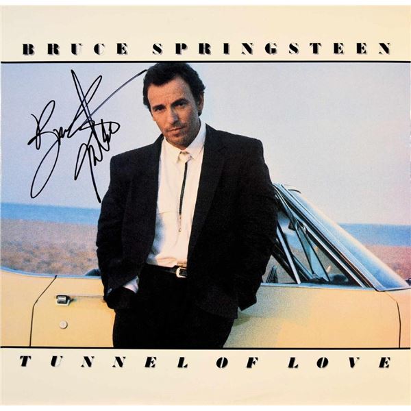 Bruce Springsteen signed Tunnel Of Love album