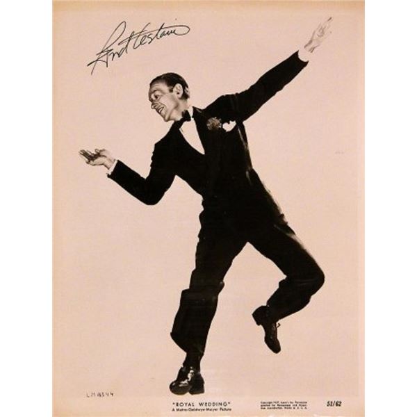 Fred Astaire signed promo photo