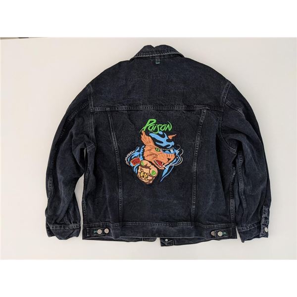 Poison Long Live Rock Crew Jean Jacket