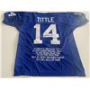 Image 2 : Y.A. Tittle signed jersey PSA DNA