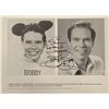 Image 1 : Mouseketeer Bobby Burgess signed photp
