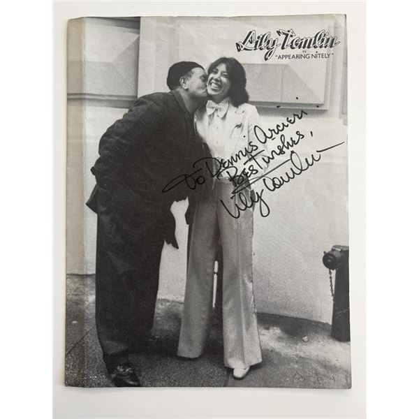 Laugh ins Lily Tomlin signed photo