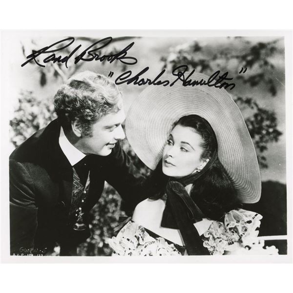 Gone With The Wind Rand Brooks signed photo