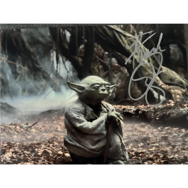 Star Wars Frank Oz Yoda signed photo