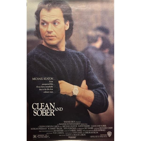 Clean and Sober original movie poster