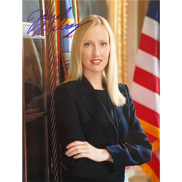 The West Wing Janel Moloney signed photo