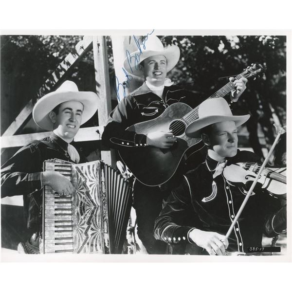 Honor of the West Bob Baker signed movie photo