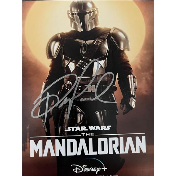 The Mandalorian Pedro Pascal signed photo