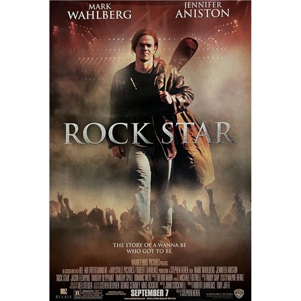 Rock Star 2001 original movie poster