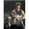 Image 1 : Rambo Sylvester Stallone signed movie photo