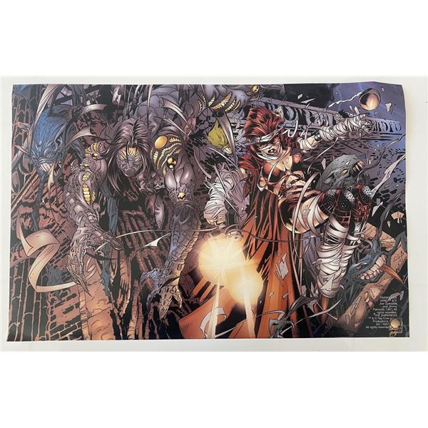 Painkiller Jane Joe Quesada and Jimmy Palmiotti poster