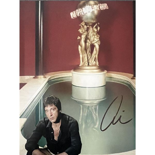 Scarface Al Pacino signed photo