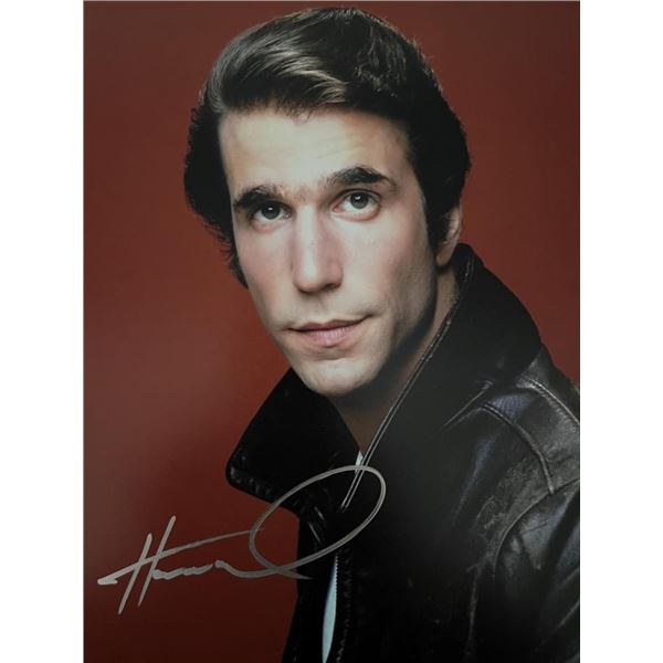 Happy Days The Fonz Henry Winkler signed photo