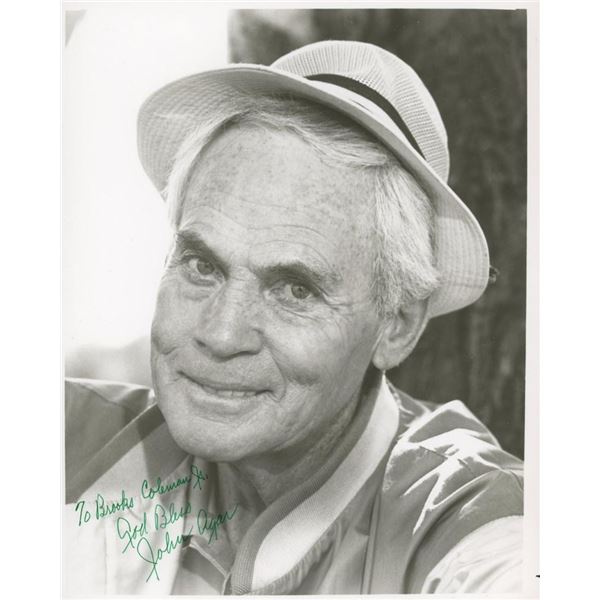 Creature From The Black Lagoon John Agar signed photo