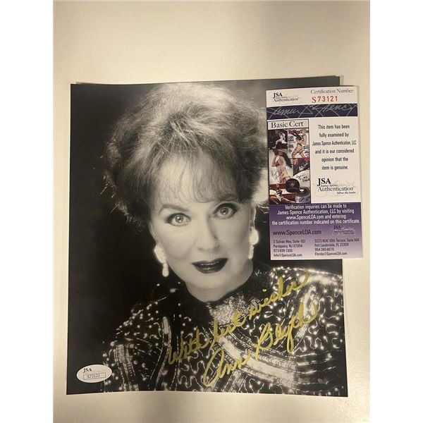 The Great Caruso Ann Blyth signed photo. JSA