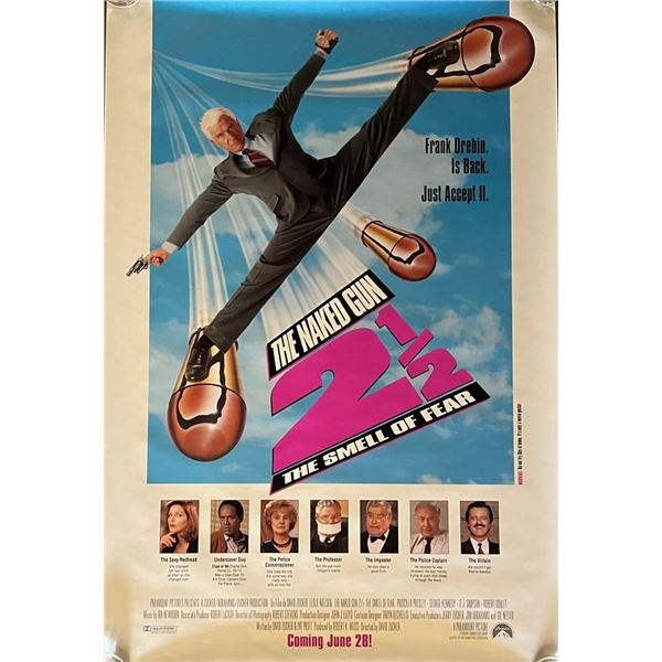 Naked Gun 2 1/2 The Smell of Fear 1991 original movie poster