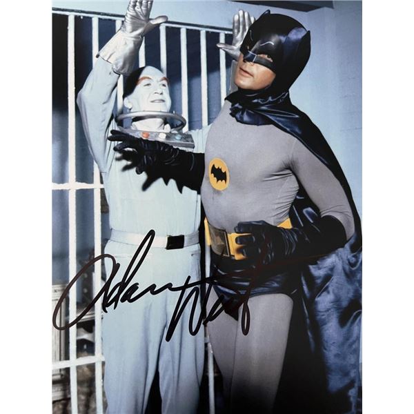 Batman Adam West signed photo