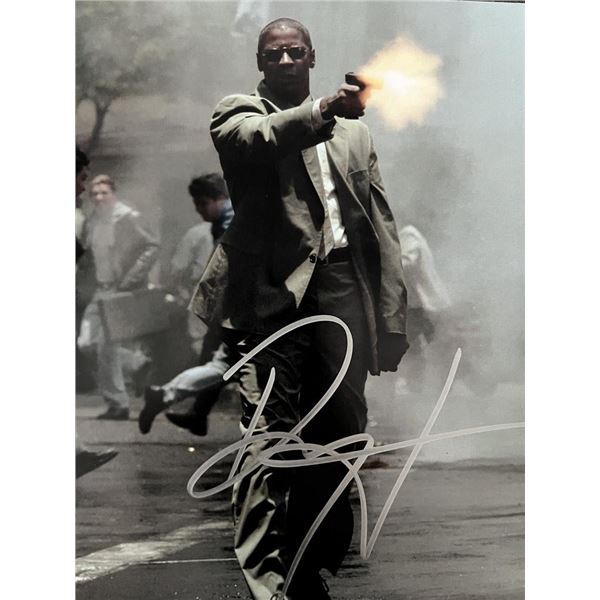 Man on Fire Denzel Washington signed movie photo
