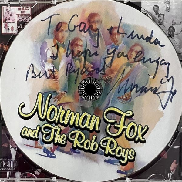 Norman Fox & The Rob Roys Classic Collectables signed CD