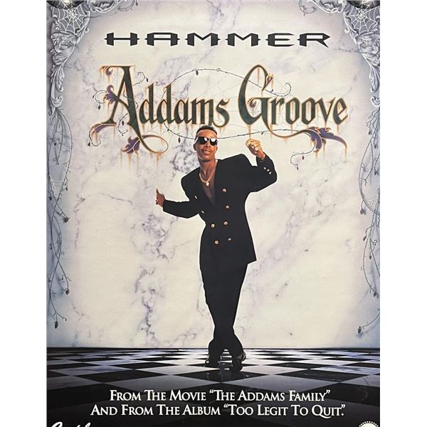 Addams Family Groove original music poster