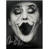 Image 1 : The Joker Jack Nicholson signed Batman movie photo