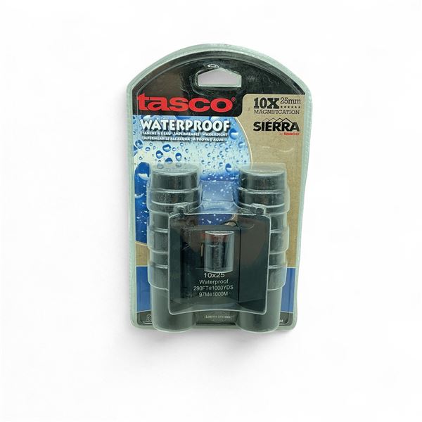 Tasco Sierra 10 X 25 MM Waterproof Binoculars