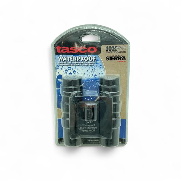 Tasco Sierra 10 X 25mm Waterproof Binoculars
