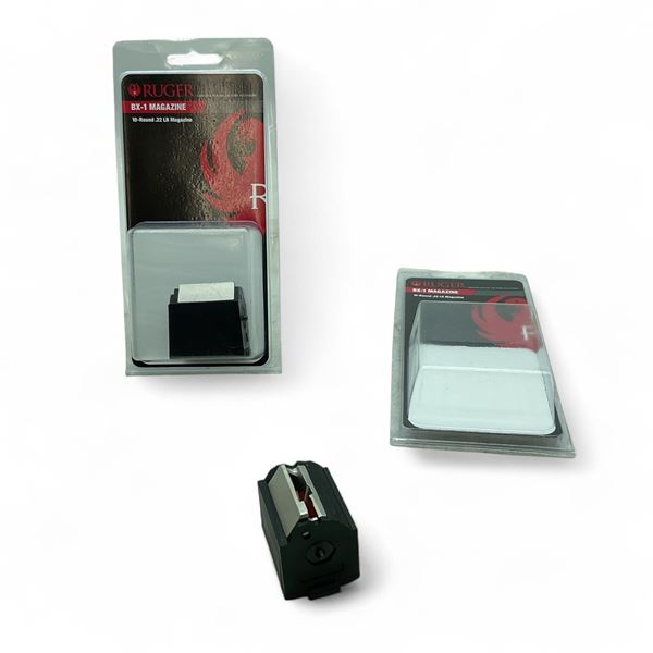 Ruger BX-1 .22 LR, 10 Round Magazine X 2 Qty