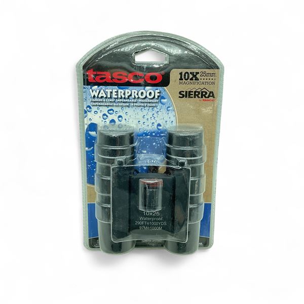 Tasco Sierra 10 X 25 mm Waterproof Binoculars