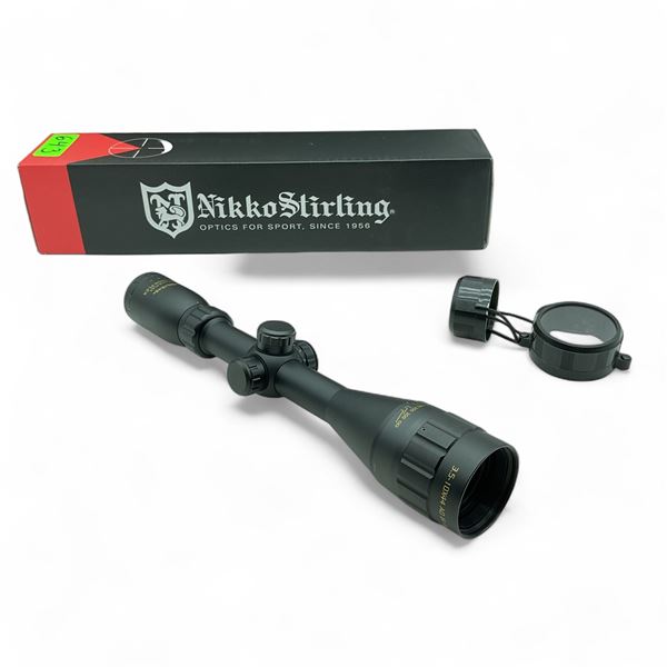 Nikko Stirling Game King 3.5 - 10X 44mm Illuminated Rifle Scope with 4Plex Reticle