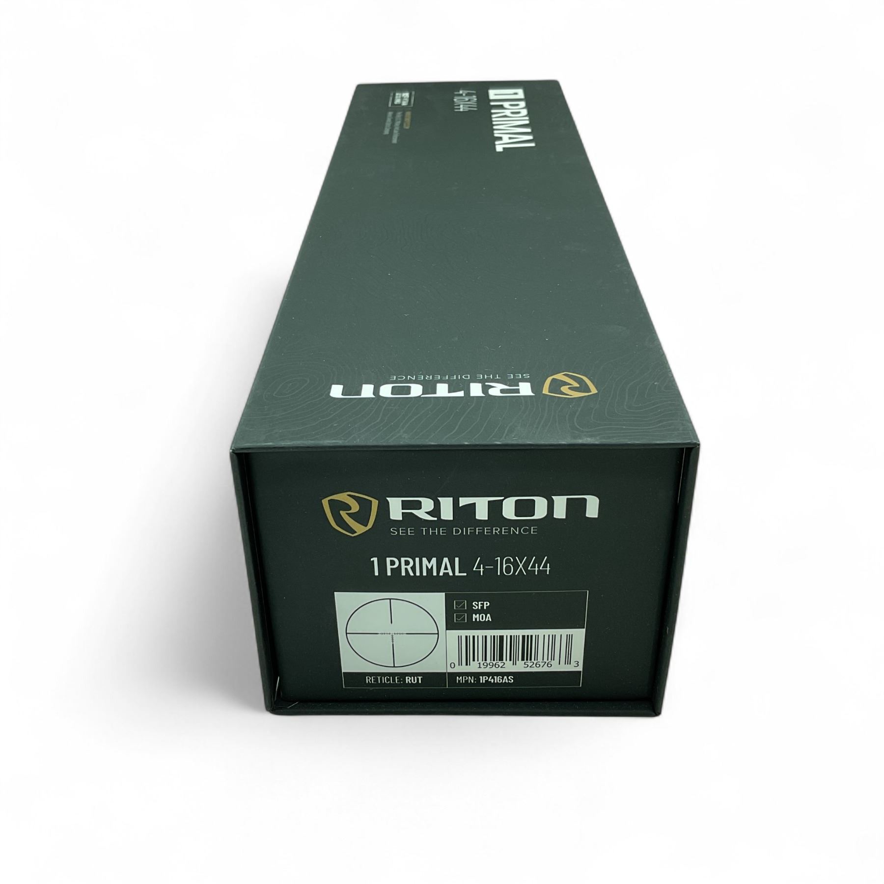 Rut Reticle Riton Scope Riton 1 Primal 4 - 16X 44mm SFP Rifle Scope with RUT Reticle