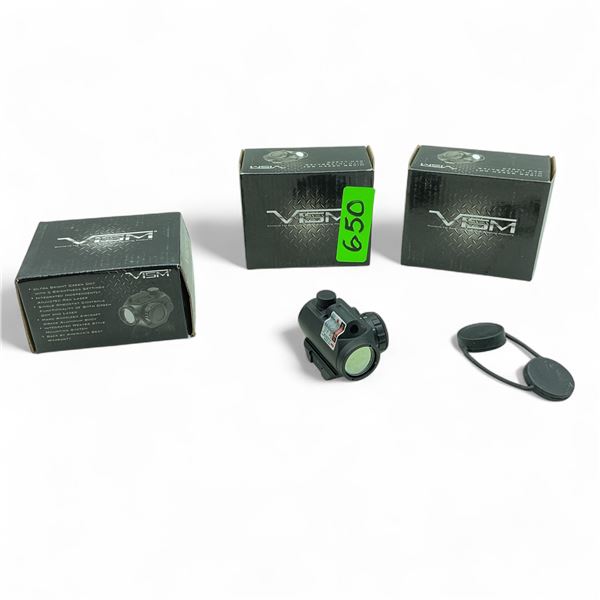VISM Micro Green Dot with Integrated Red Laser X 3
