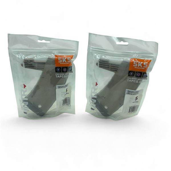 Tapco Intrafuse SKS 7.62 X 39 mm Rifle Magazine Pinned to 5 Rounds X 2