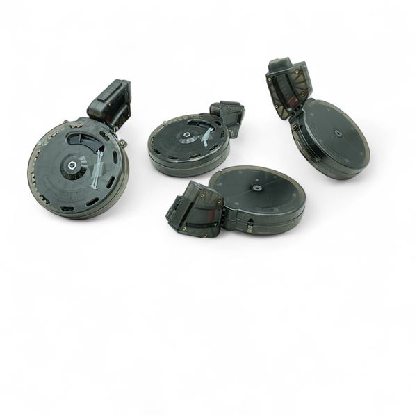 Black Dog Machine Puma AR-22 22 LR Conversion Drum Magazine Pinned to 10 Rounds X 4 Qty