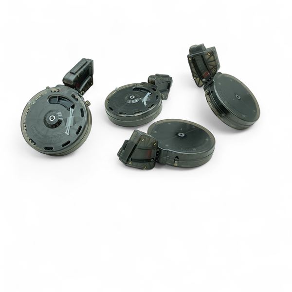 Black Dog Machine Puma AR-22 22 LR Conversion Drum Magazine Pinned to 10 Rounds X 4 Qty