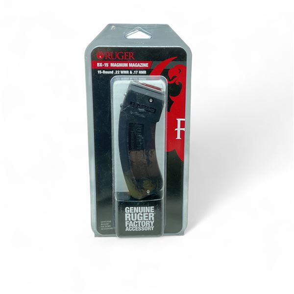 Ruger BX-15 22 WMR/ 17 HMR Magnum 15 Round Magazine, New