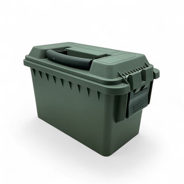 Plastic Ammo Can, 11 1/2" X 6" X 8", ODG