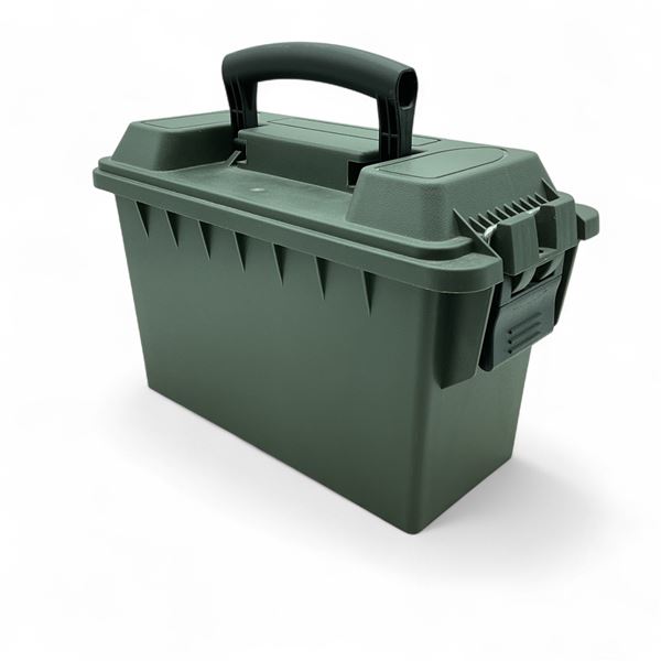 Plastic Ammo Can, 9 1/2" X 4" X 7", ODG
