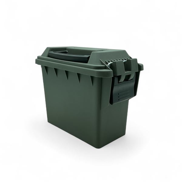 Plastic Ammo Can, 6 1/2" X 3 1/2" X 7", ODG
