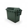 Image 1 : Plastic Ammo Can, 6 1/2" X 3 1/2" X 7", ODG