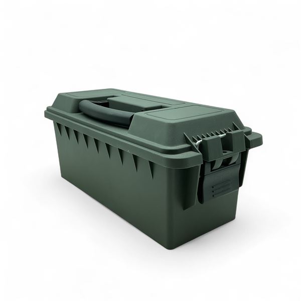 Plastic Ammo Can, 11 1/2" X 5" X 5", ODG
