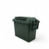 Image 1 : Plastic Ammo Can, 6 1/2" X 3 1/2" X 6 1/2", ODG