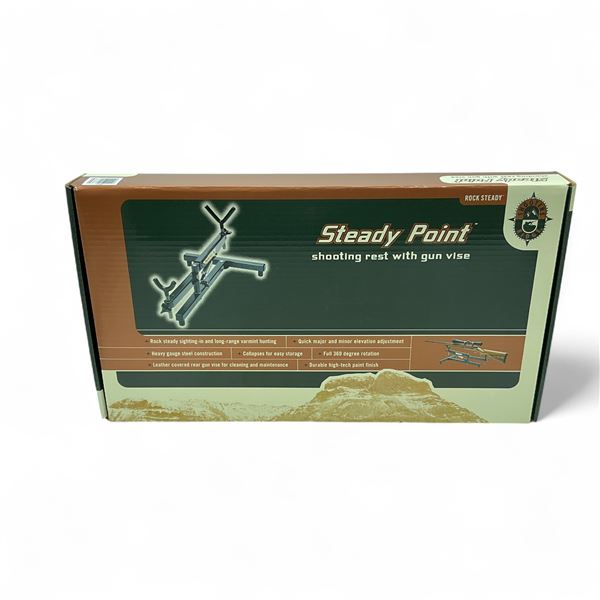 Shooter's Ridge 'Steady Point' Shooting Rest with Gun Vise