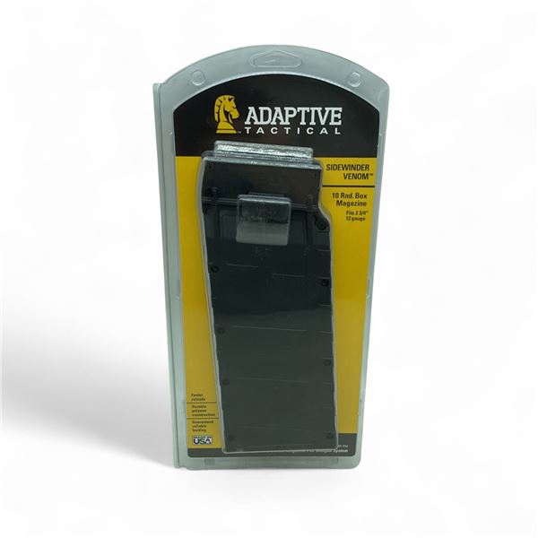 Adaptive Tactical Sidewinder Venom 12 Ga, 2-3/4", 10 Round Box Magazine