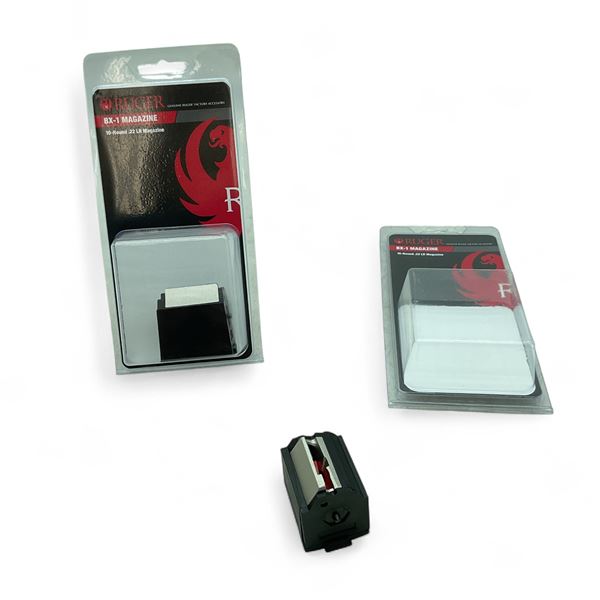 Ruger BX-1 .22 LR, 10 Round Magazine X 2 Qty